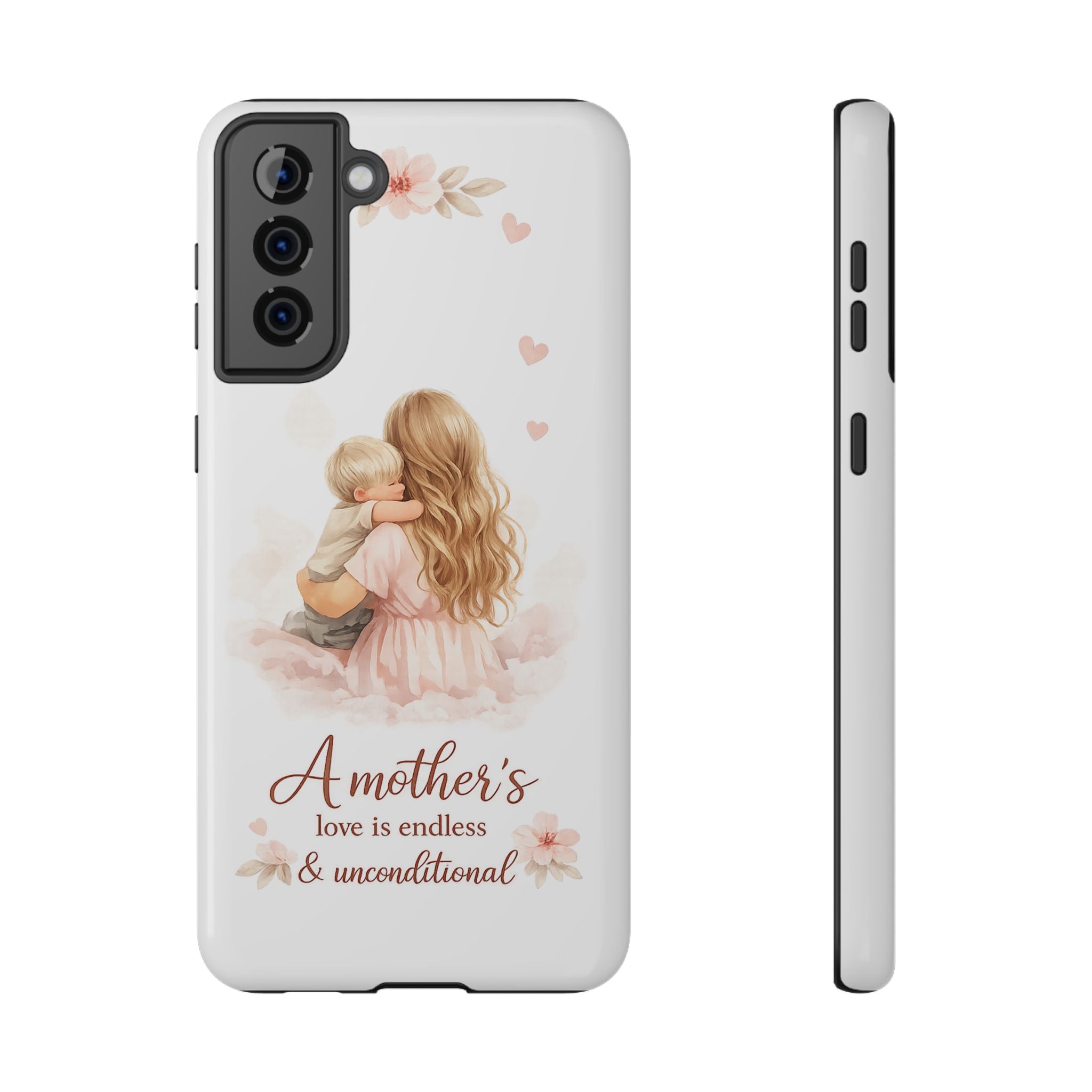 A mother's love is endless & unconditional phone case